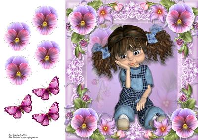 Cute Kiki Girl 8x8