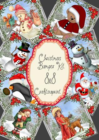 8x8 Christmas Bumper Kits