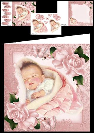 Beautiful Baby Girl 8x8 Mini Kit