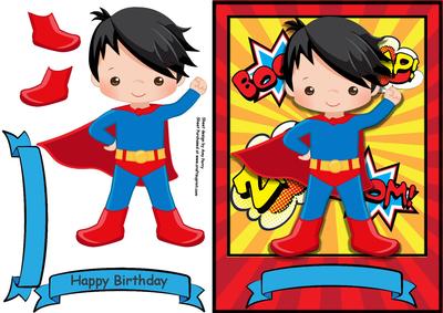 Super Hero with Cape
