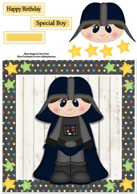 Darth Vader Boy 8x8