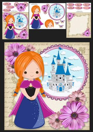 Beautiful Princess 8x8 Mini Kit