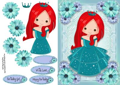 Beautiful Turquoise Princess