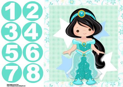 Blue Princess 1-8 8x8
