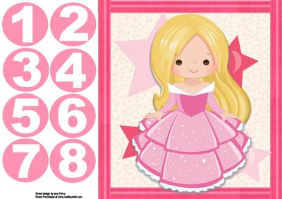 Pink Princess 1-8 8x8