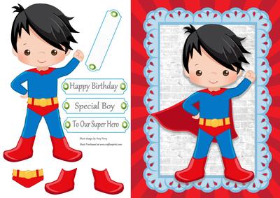 Superhero with Cape