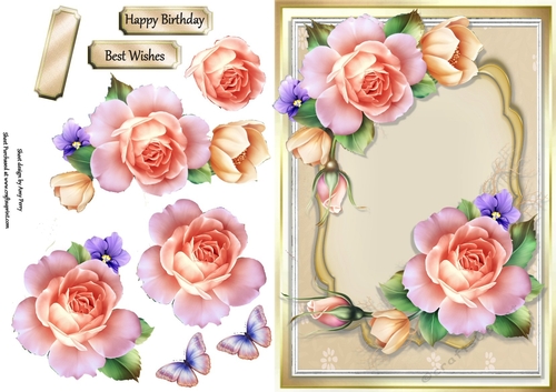 Beautiful Pale Pink Roses 