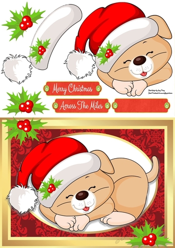 Sleepy Christmas Bear 