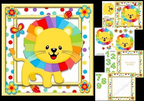 Rainbow Lion 1-9 8x8 Mini Kit