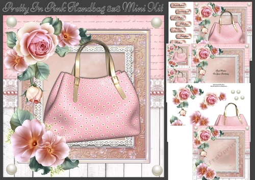 Pretty In Pink 8x8 Mini Kit