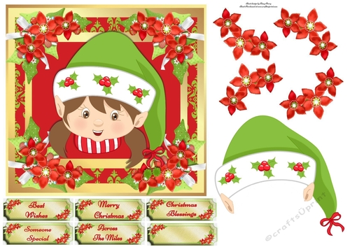 Santas Little Helper 7x7