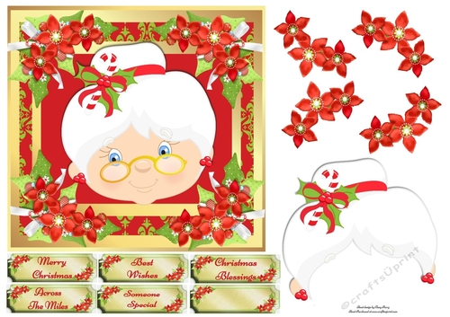 Mrs Claus 7x7