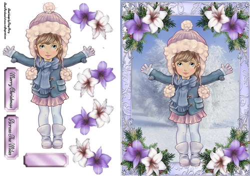 Beautiful Winter Girl