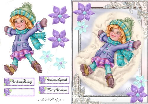 Snow Angel Girl 