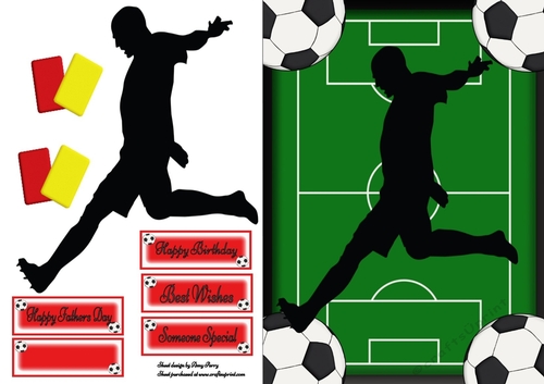 Footballer Silhouette 