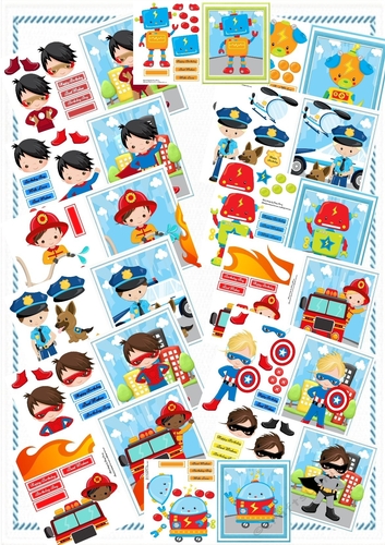 14 A5s Boys Variety Bumper Kit