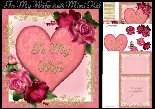 To MY Wife 8x8 Mini Kit