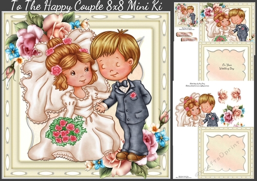 To The Happy Couple 8x8 Mini Kit
