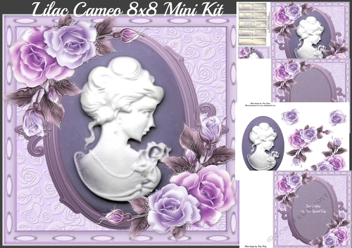 Lilac Cameo 8x8 Mini Kit