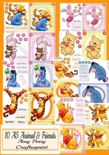 10 A5s Animals & Friends Bumper Kit