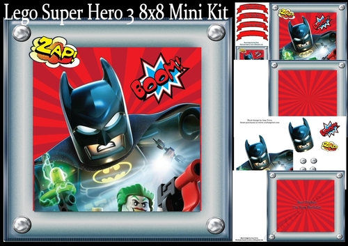 Lego Super Hero 3 8x8 Mini Kit