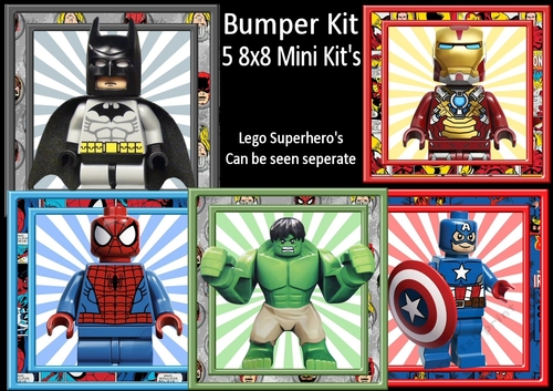 Lego Superhero Bumper Kit