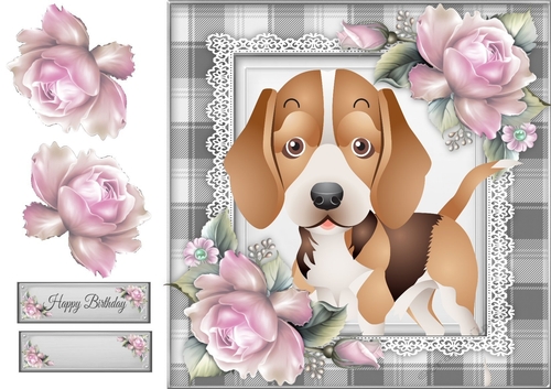 Gorgeous Beagle Puppy 8x8