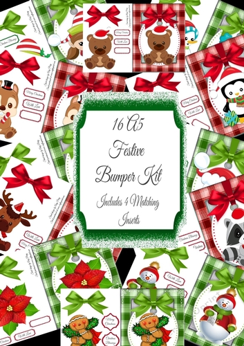 16 A5 Christmas Bumper Kit