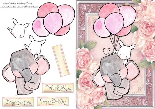Gorgeous Elephant & Friend