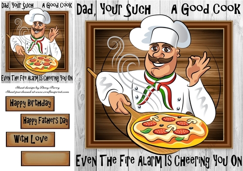Dad, The Bad Chef 8x8