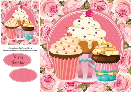 Cupcake Collection 8x8
