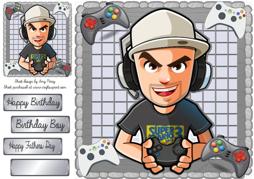 Gamer Man 8x8