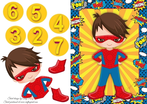 Super Hero With Mask
