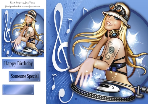 The Female DJ 8x8