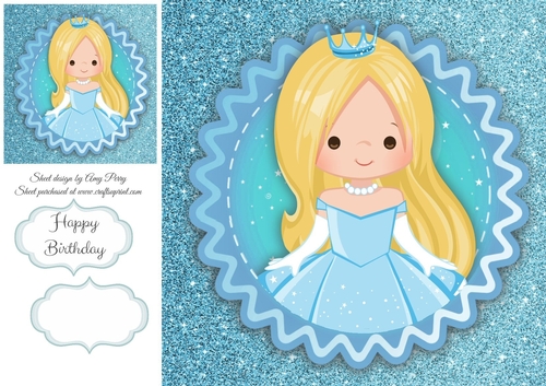 Beautiful Disney Princess 1 8x8