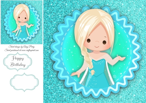 Beautiful Disney Princess 2 8x8