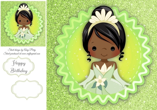 Beautiful Disney Princess 5 8x8