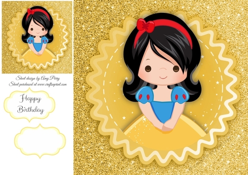 Beautiful Disney Princess 9 8x8