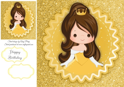 Beautiful Disney Princess 10 8x8