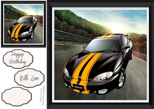 The Racing Car 8x8