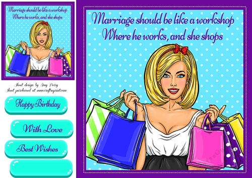 Workshop Marriage Humor 8x8