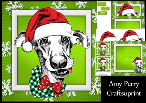 Gorgeous Smartly Dressed Pooch 8x8 Mini Kit