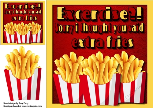 Fries Humour 8x8 