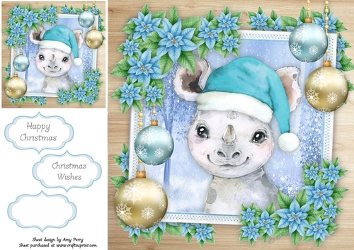 Gorgeous Festive Rhino 8x8