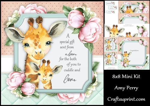 A special gift sent from above ... giraffe 8x8 Mini Kit
