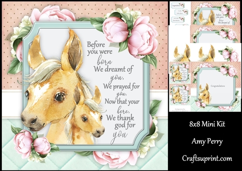 Before you were born ...... Horse 8x8 Mini Kit