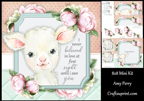 I never believed in love ...... Lamb 8x8 Mini Kit