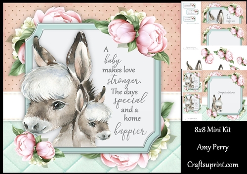 A baby makes love stronger ...... Donkey 8x8 Mini Kit