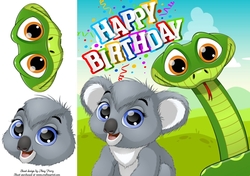 Jungle Animal Party 2 8x8