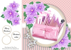 Beautiful Make up Brushes 8x8